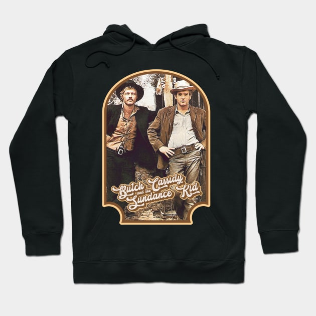 Butch Cassidy and the Sundance Kid Hoodie by darklordpug